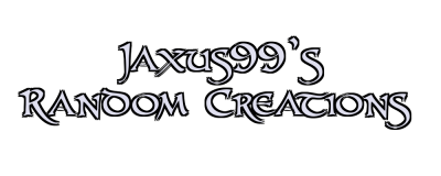Jaxus99's Random Creations Logo
