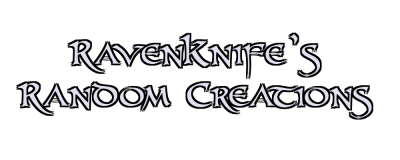 RavenKnife's Random Creations Logo