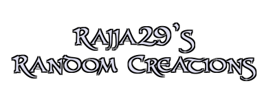 Rajja29's Random Creations Logo