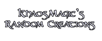 KhaosMagic's Random Creations Logo