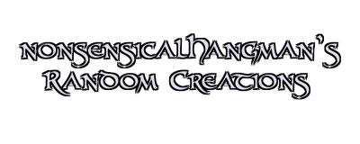 nonsensicalHangman's Random Creations Logo