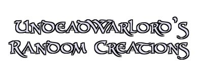 UndeadWarlord's Random Creations Logo