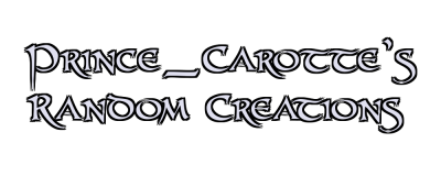 Prince_Carotte's Random Creations Logo