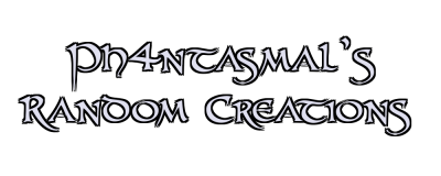 Ph4ntasmal's Random Creations Logo