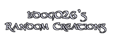 bdog026's Random Creations Logo