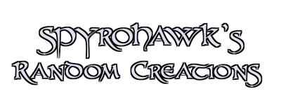 SPYROHAWK's Random Creations Logo