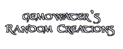 gemowater's Random Creations Logo