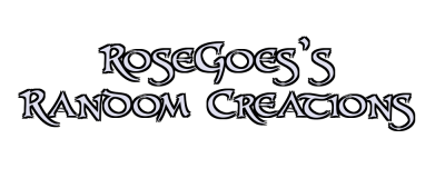 RoseGoes's Random Creations Logo