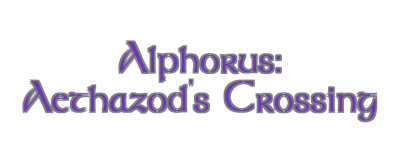 Alphorus: Aethazod's Crossing Logo