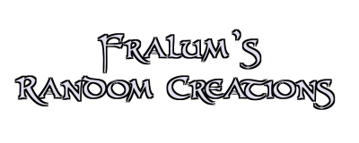 Fralum's Random Creations Logo
