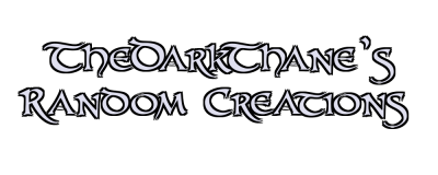 TheDarkThane's Random Creations Logo