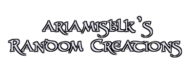 ariamisblk's Random Creations Logo