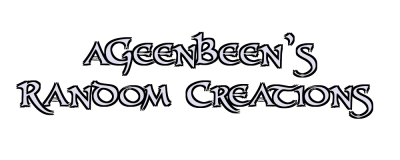 aGeenBeen's Random Creations Logo