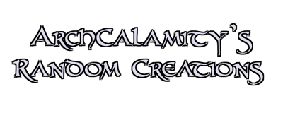 ArchCalamity's Random Creations Logo