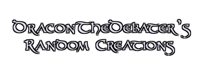 DraconTheDebater's Random Creations Logo