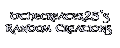 dthecreater25's Random Creations Logo