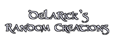 DeLaRick's Random Creations Logo