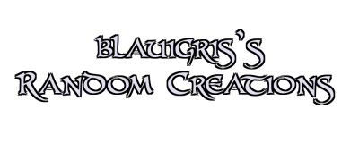 blauigris's Random Creations Logo
