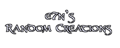 e7n's Random Creations Logo