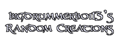 bigdrummerboi13's Random Creations Logo
