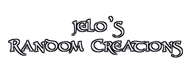 jelo's Random Creations Logo