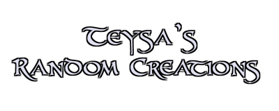 Teysa's Random Creations Logo