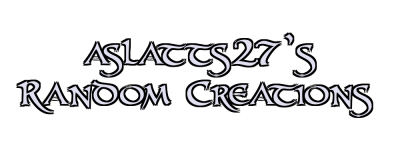 aslatts27's Random Creations Logo