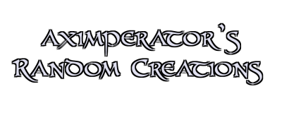 aximperator's Random Creations Logo