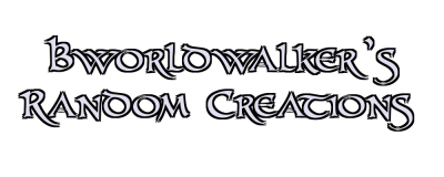 Bworldwalker's Random Creations Logo