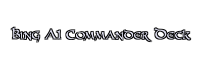 Bing AI Commander Deck Logo