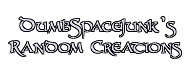 DumbSpaceJunk's Random Creations Logo