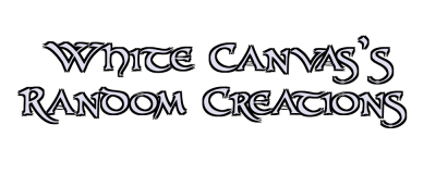 White Canvas's Random Creations Logo