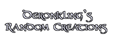 Deronkling's Random Creations Logo
