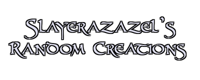 Slayerazazel's Random Creations Logo