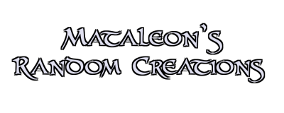 Mataleon's Random Creations Logo