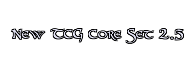 New TCG Core Set 2.5 Logo