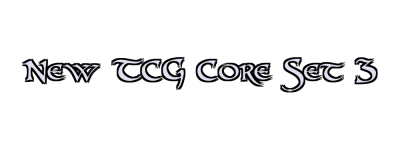 New TCG Core Set 3 Logo