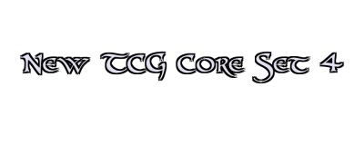 New TCG Core Set 4 Logo