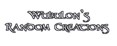 Wubulon's Random Creations Logo