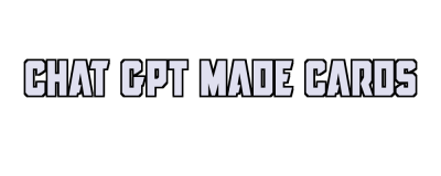 Chat GPT made cards Logo