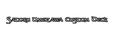 Satoru Umezawa Custom Deck Logo