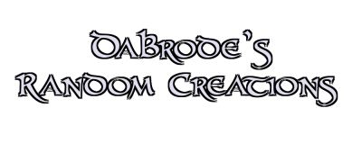 DaBrode's Random Creations Logo