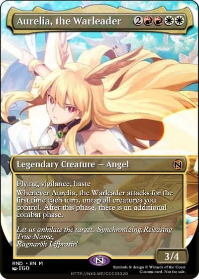 aurelia the warleader art