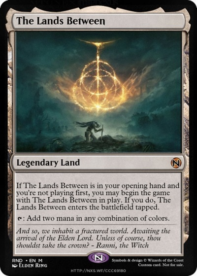 rare lands magic the gathering m symbol
