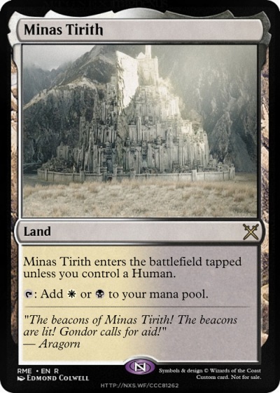 Beacons of Minas Tirith : r/custommagic