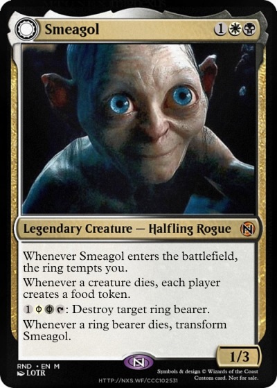 Smeagol, Helping Himself to Your Precious Lands - MTGNexus