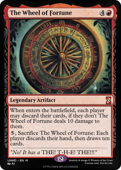 ラウンド MTG Wheel of Fortune 2ED マジック：ザ・ギャザリング - www ...