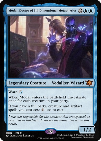 MTGNexus - Modar, Doctor of 5th Dimensional Metaphysics