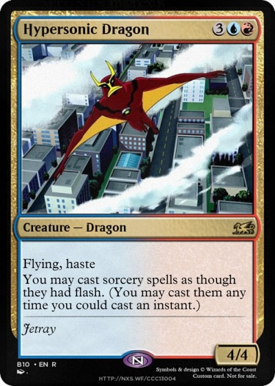 magic the gathering hypersonic dragon