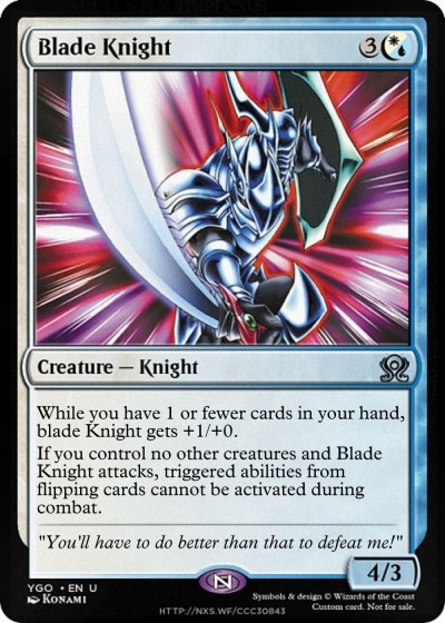 blade knight yugioh
